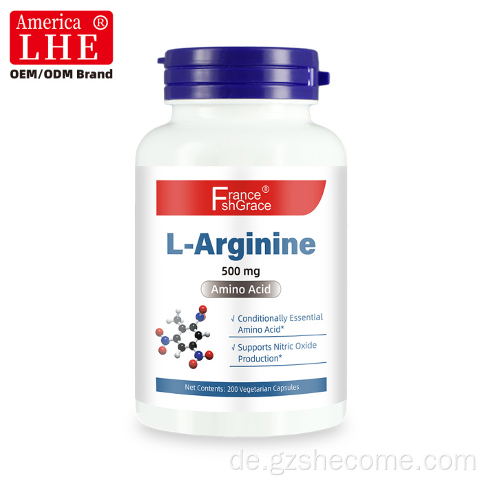 Shecome Stickoxid-Aminosäure-L-Arginin-Kapseln